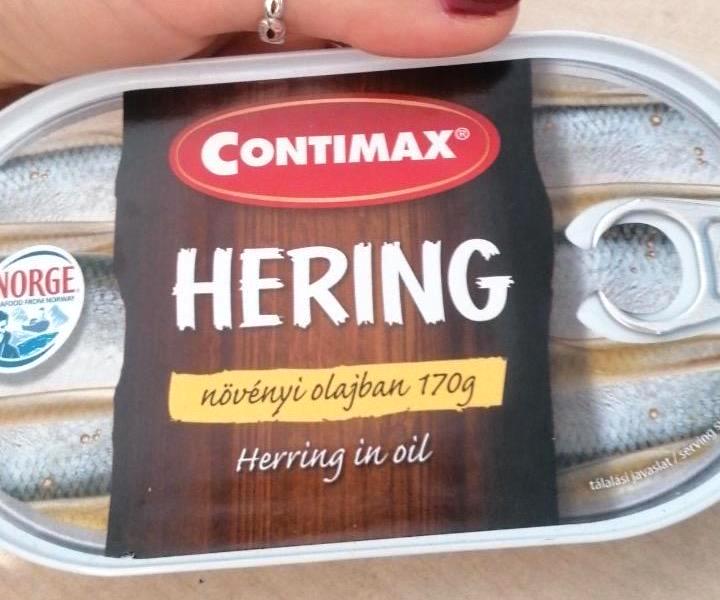 Képek - Hering növényi olajban Contimax