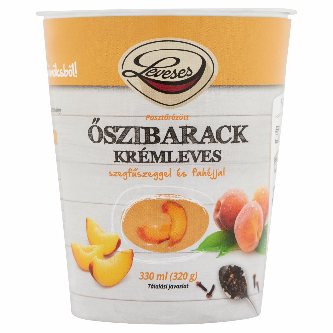 Képek - Leveses őszibarack krémleves szegfűszeggel és fahéjjal 330 ml