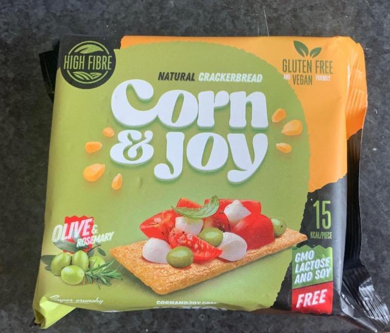 Képek - Corn & Joy rozmaring és olíva ízesítésű extrudált kenyér 80 g