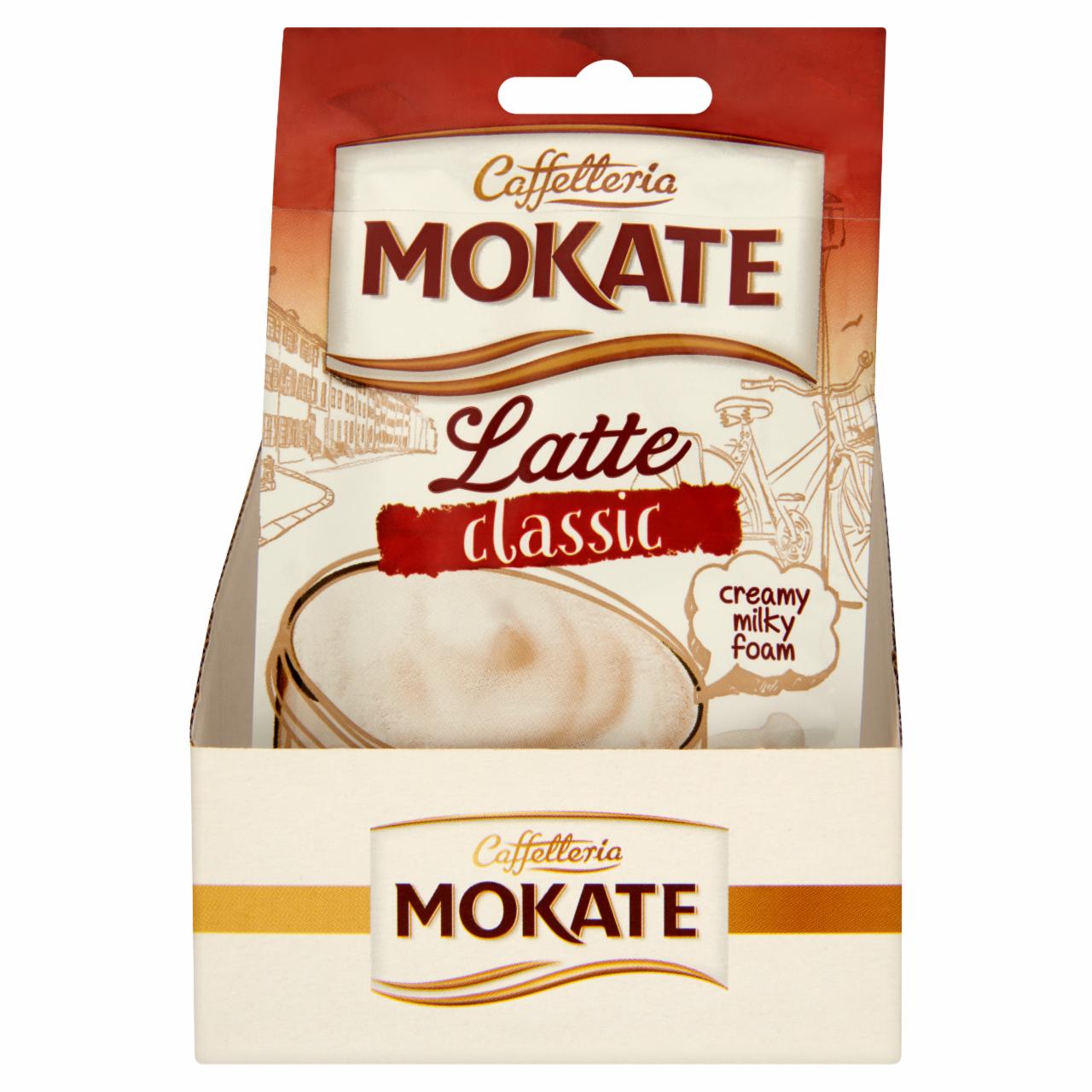 Képek - Mokate Caffeteria Latte Classic azonnal oldódó kávéspecialitás 20 db 360 g