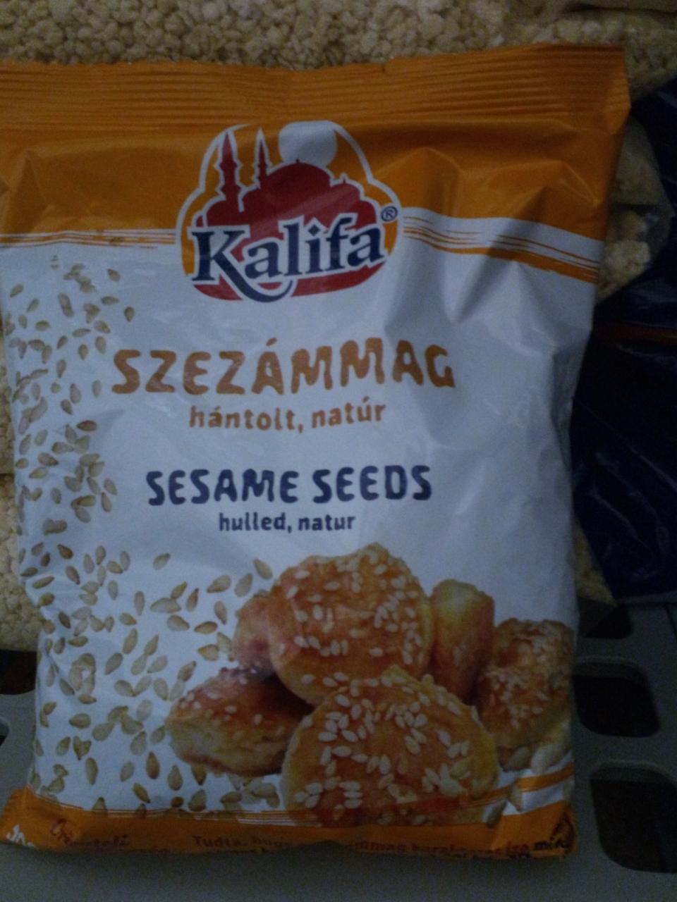 Képek - Hántolt natúr szezámmag Kalifa