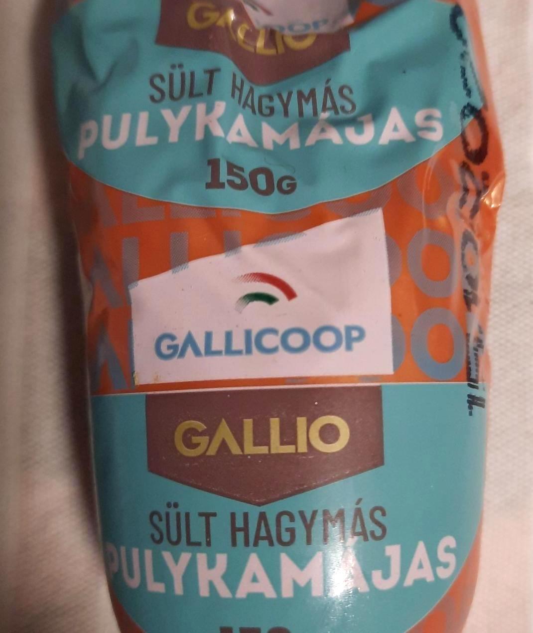 Képek - Sült hagymás pulykamájas Gallicoop