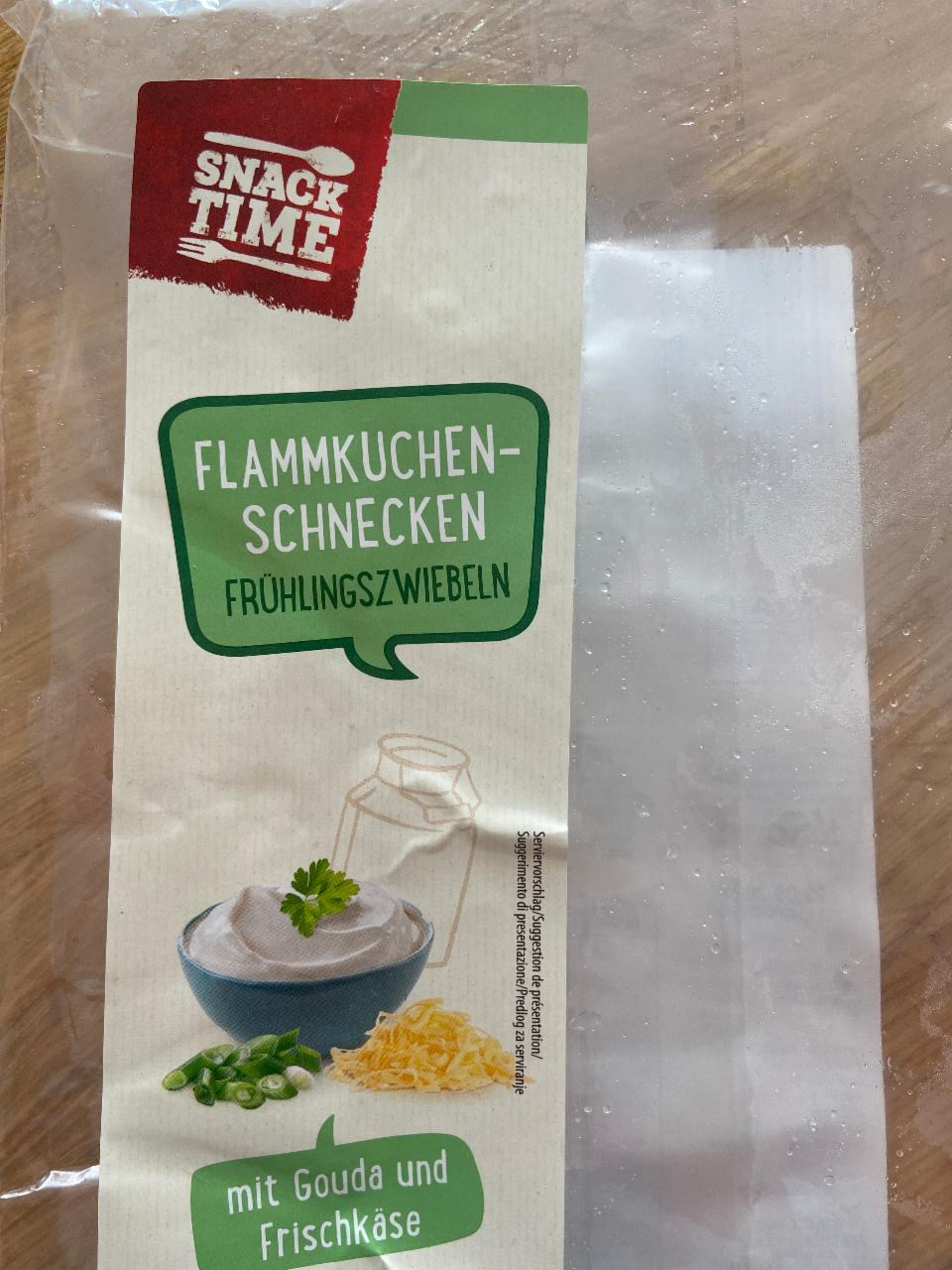 Képek - Flammkuchen schnecken zöldfűszeres Snack Fun