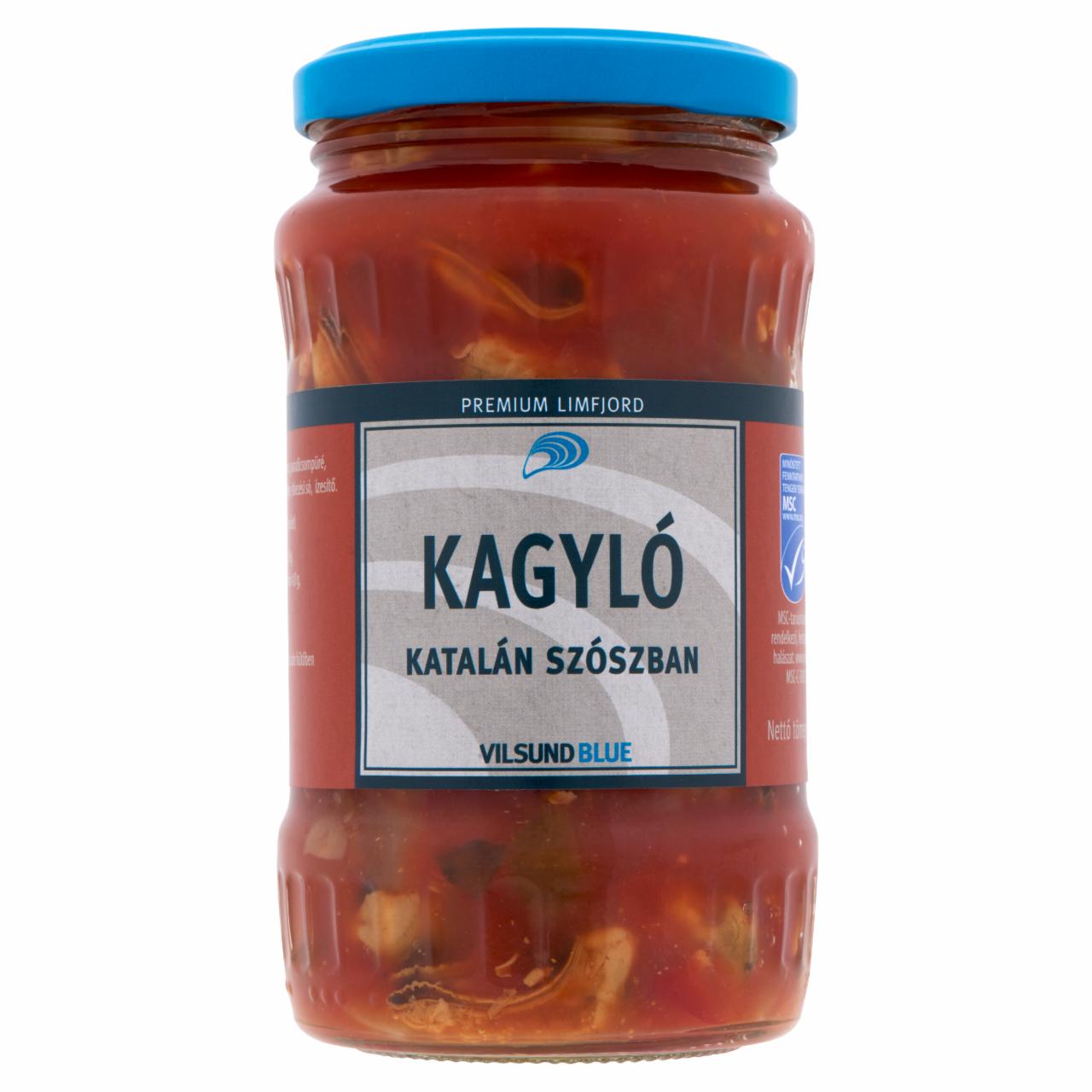 Képek - Vilsund Blue kagyló katalán szószban 350 g