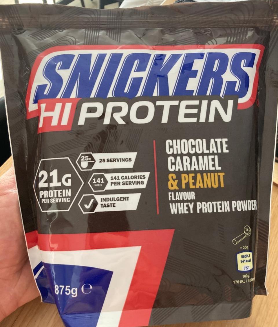 Képek - Snickers whey protein powder