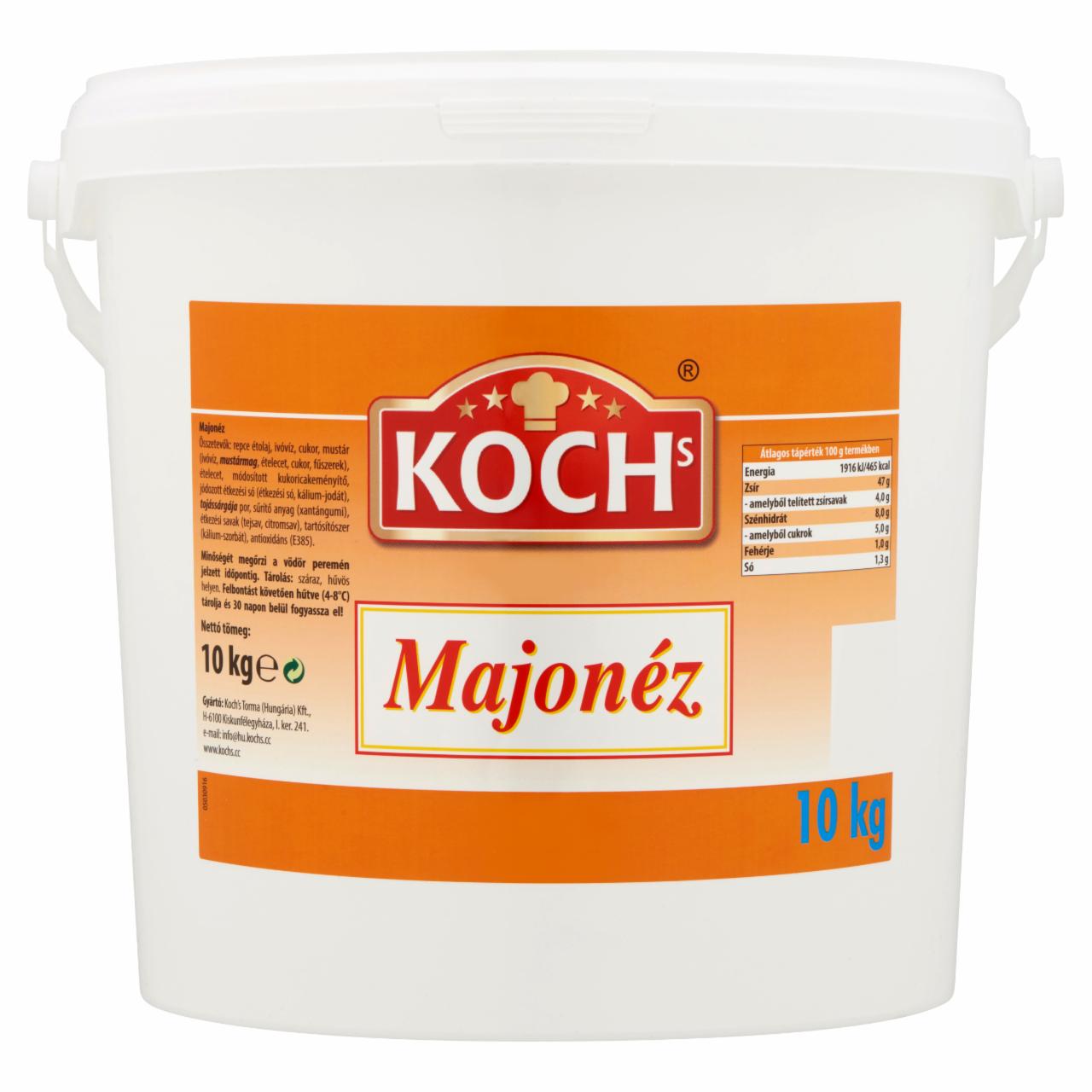 Képek - KOCHs majonéz 10 kg