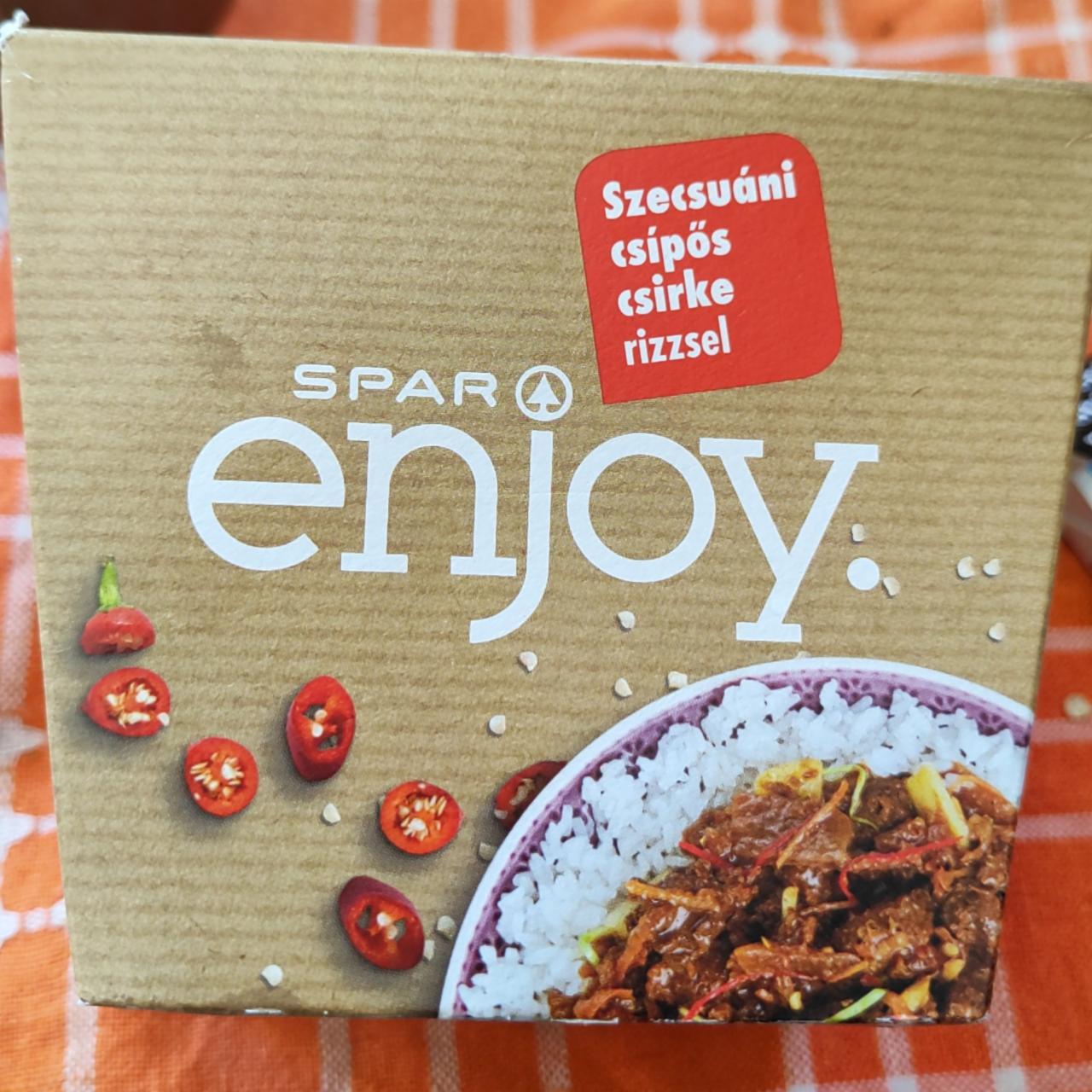 Képek - Szecsuáni csípős csirke rizzsel Spar enjoy