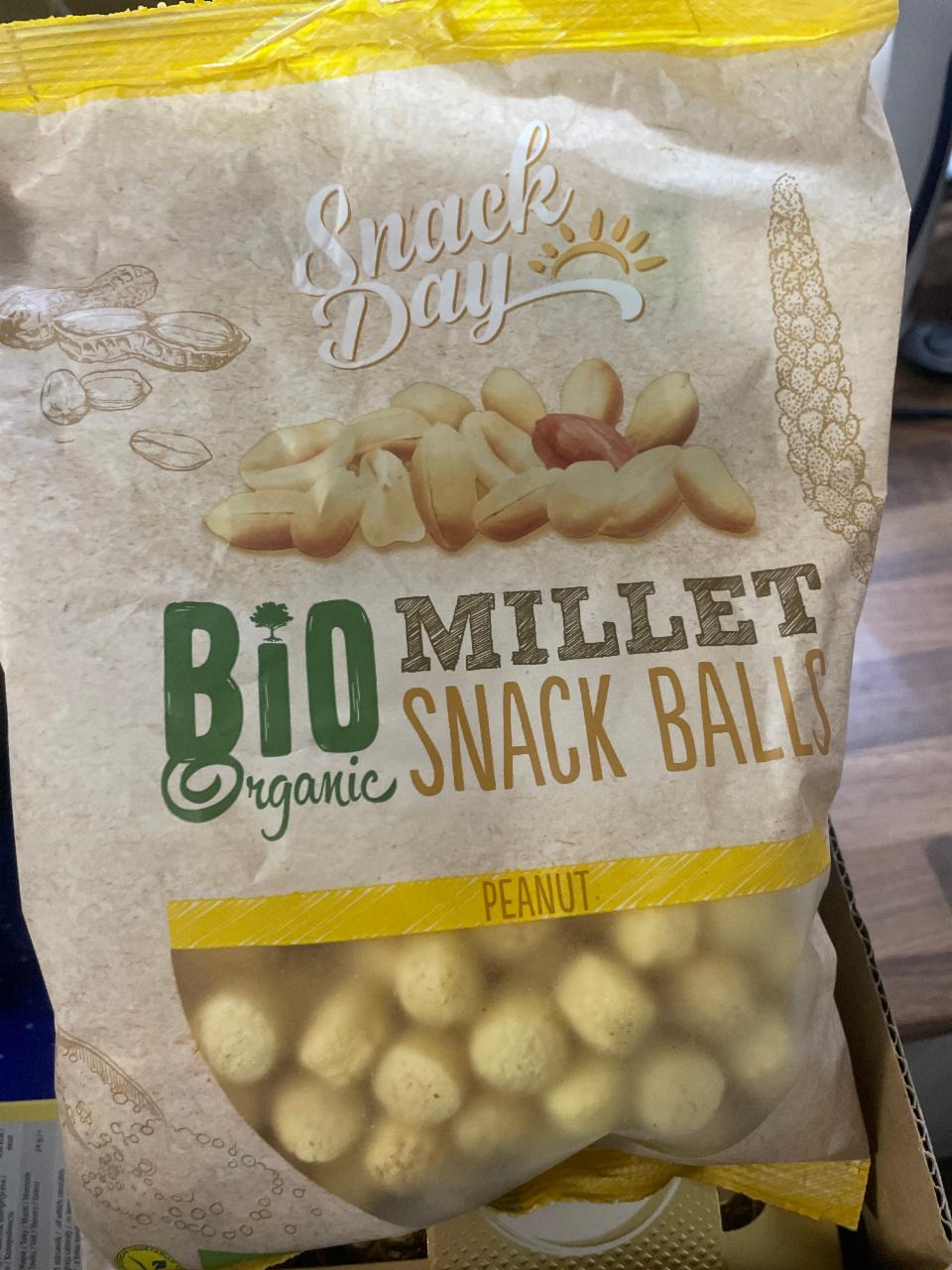 Képek - Millet snack balls peanut Bio oganice Snack Day