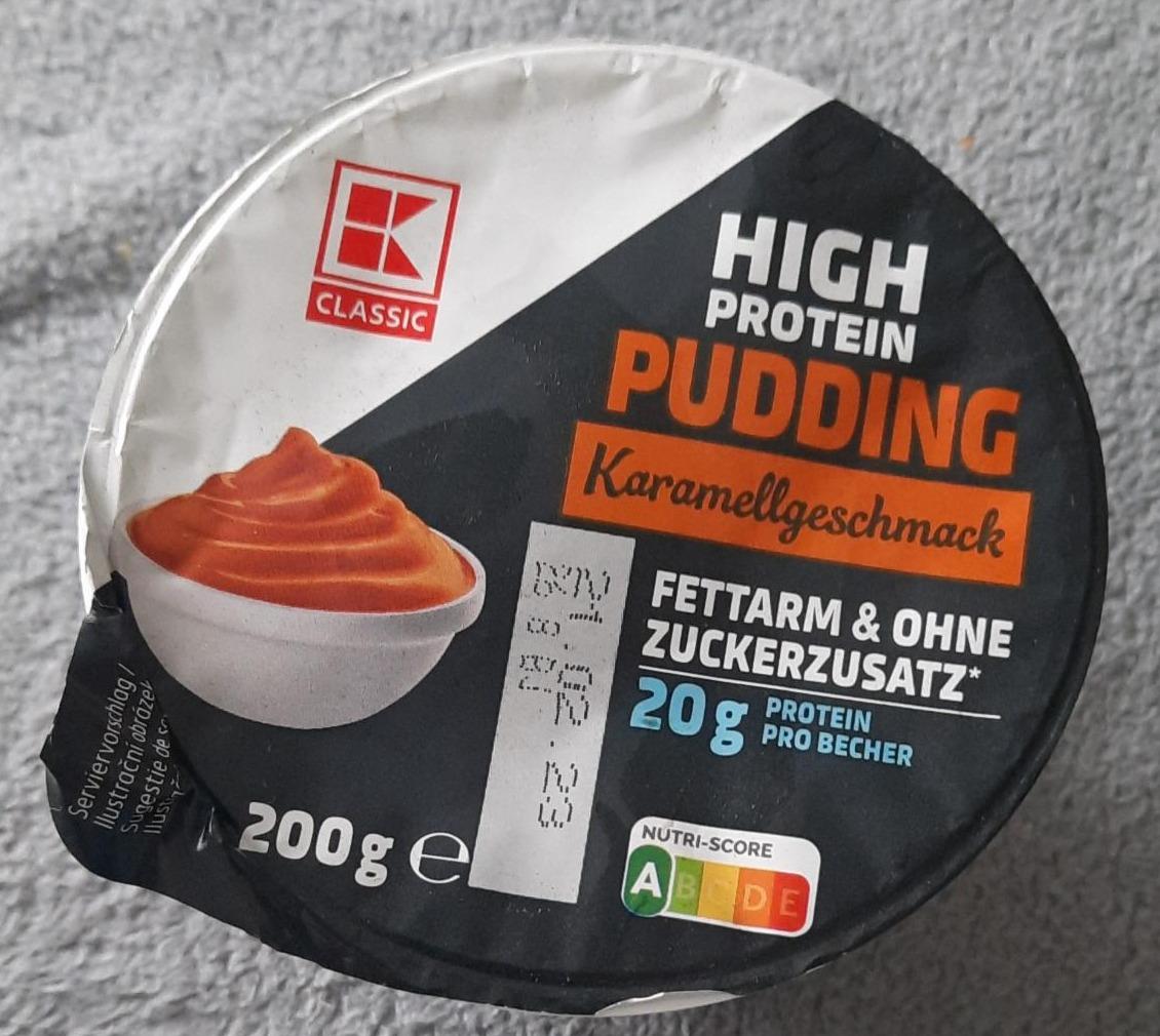 Képek - High protein pudding Karamellgeschmack K-Classic