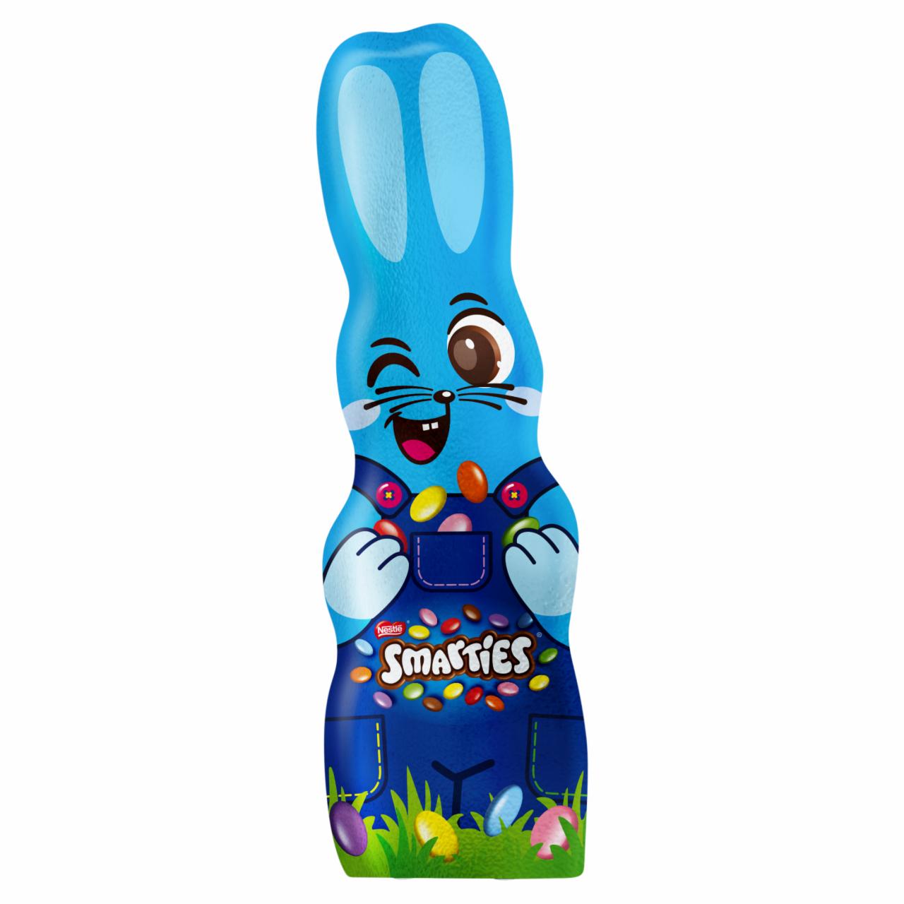 Képek - Smarties tejcsokoládé nyuszi tejcsokoládés cukor drazséval 85 g