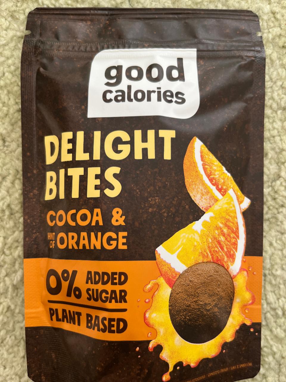 Képek - Delight bites cocoa & hint of orange Good Calories