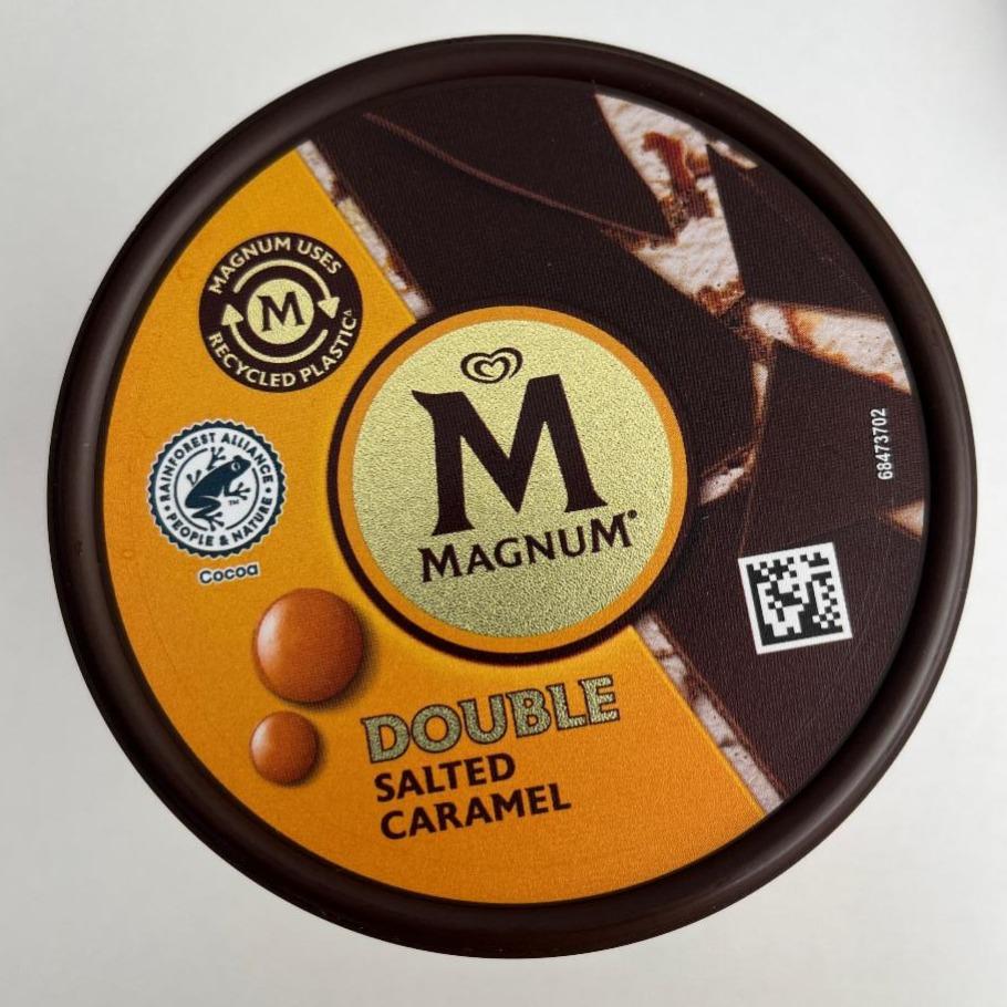 Képek - Magnum Double vaníliás jégkrém sós karamelles szósszal 440 ml 