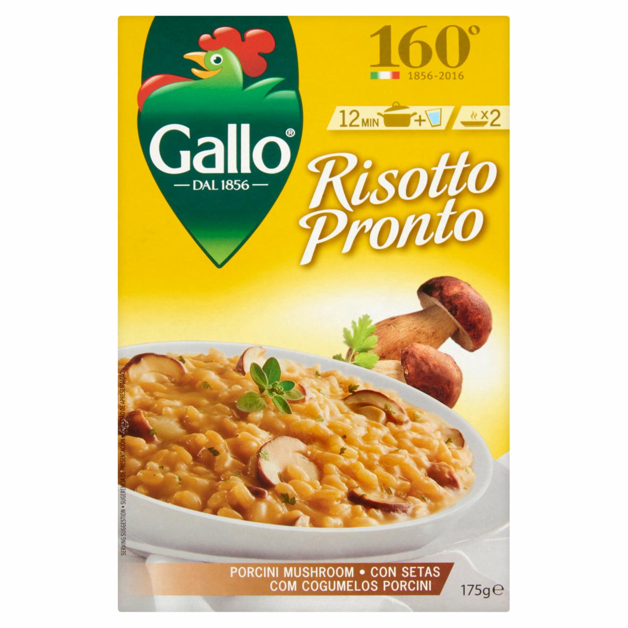 Képek - Riso Gallo MyRisotto vargányával 175 g