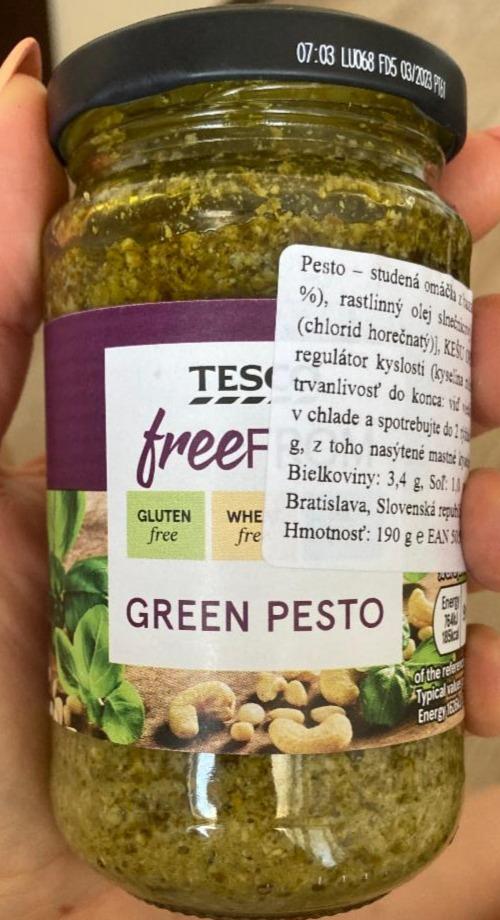 Képek - Tesco free from bazsalikomos pesto szósz kesudióval és tofuval 