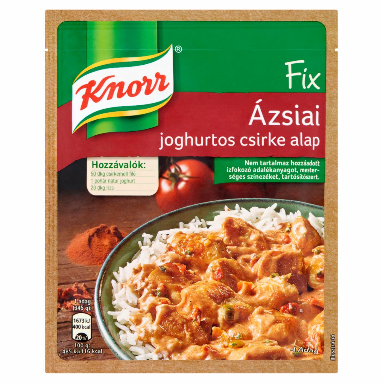 Képek - Knorr Fix ázsiai joghurtos csirke alap 48 g