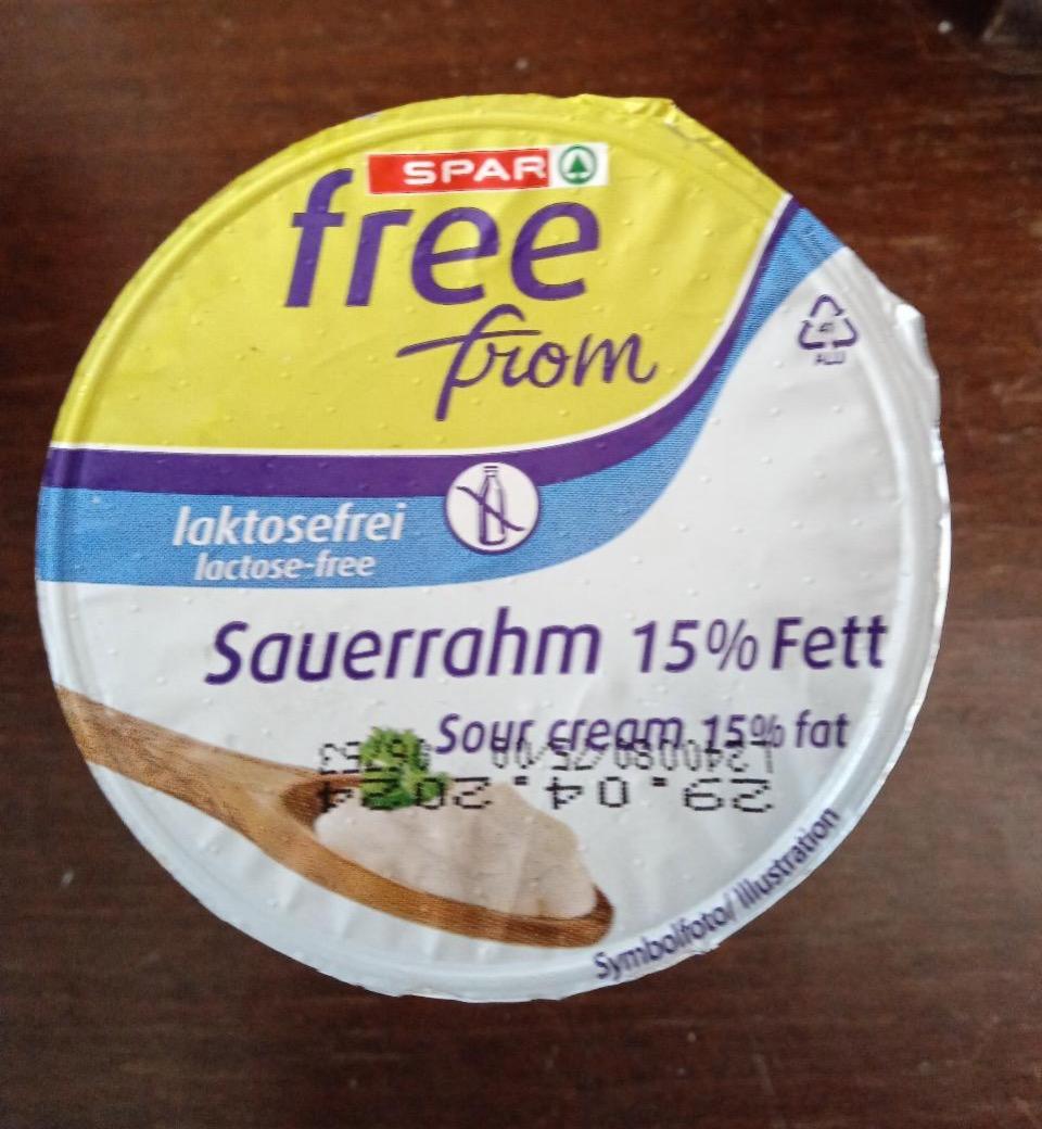 Képek - Laktózmentes tejföl 15% Spar Free from
