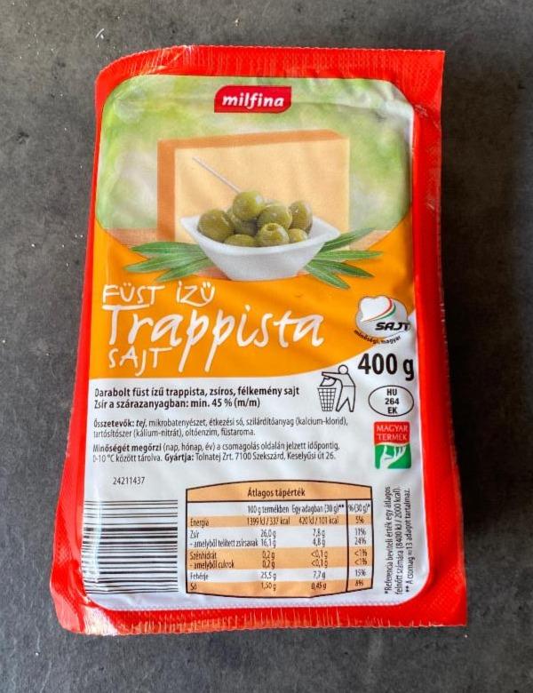 Képek - Füst ízű Trappista sajt Milfina