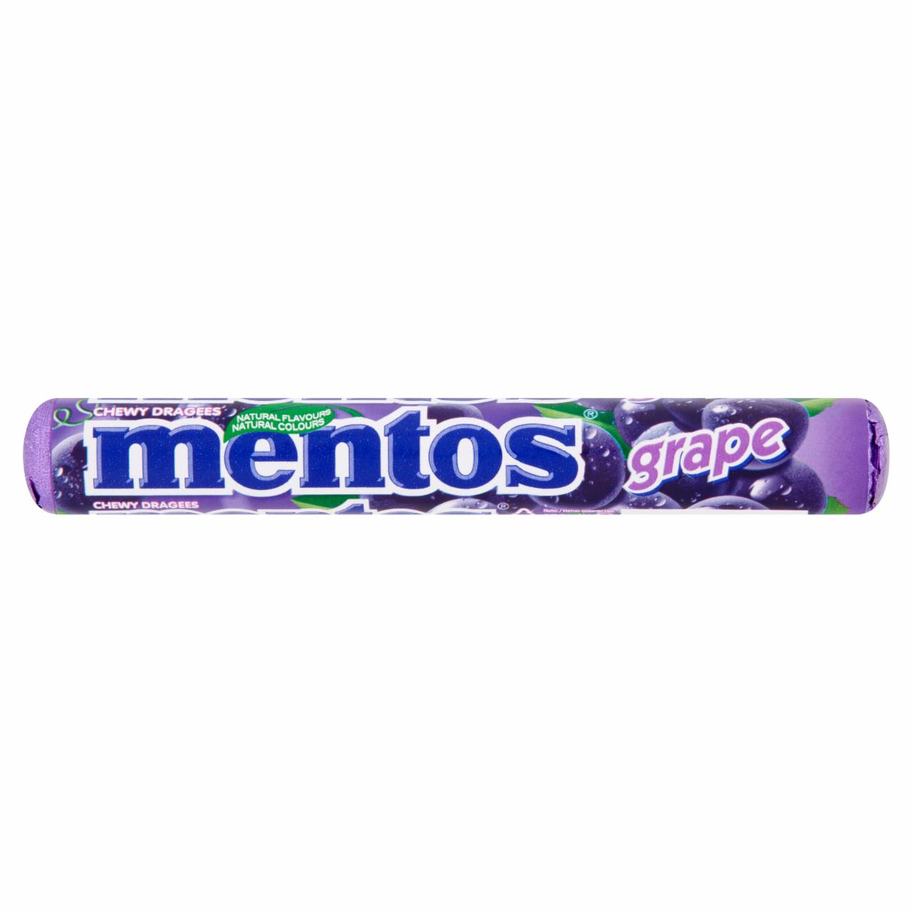 Képek - Mentos Grape szőlőízű cukordrazsé 37,5 g