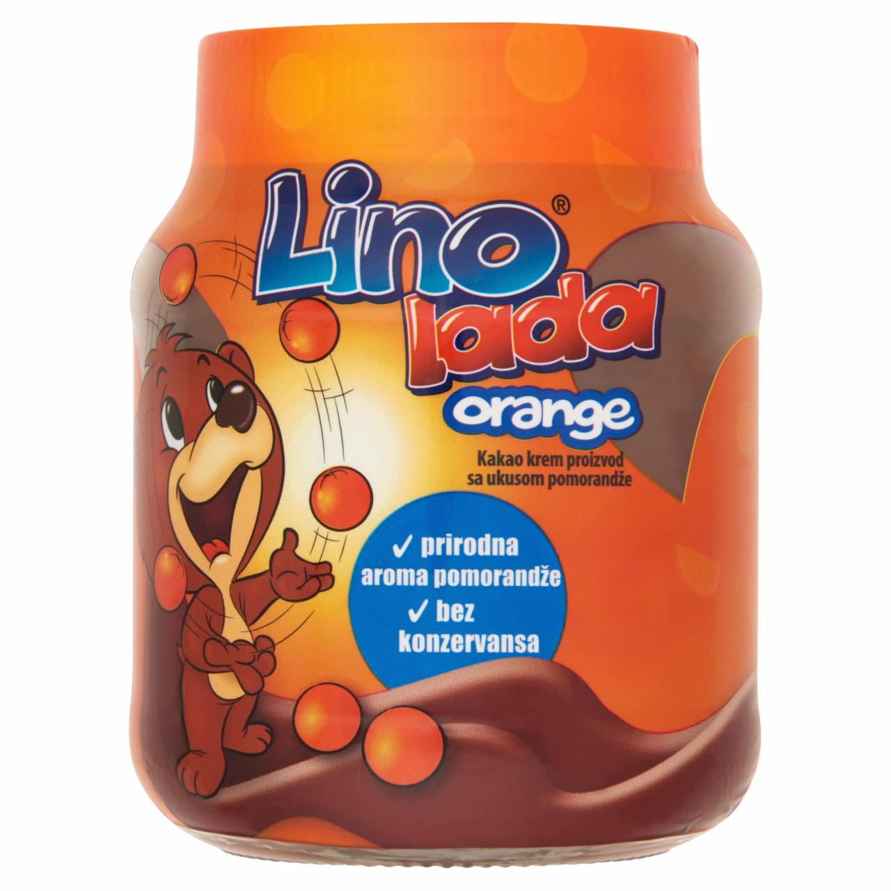 Képek - Lino Lada narancsízű kakaós kenhető krém 350 g