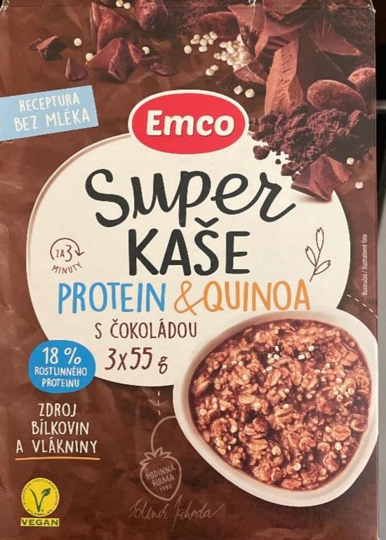 Képek - Super kaše protein & quinoa s čokoládou Emco