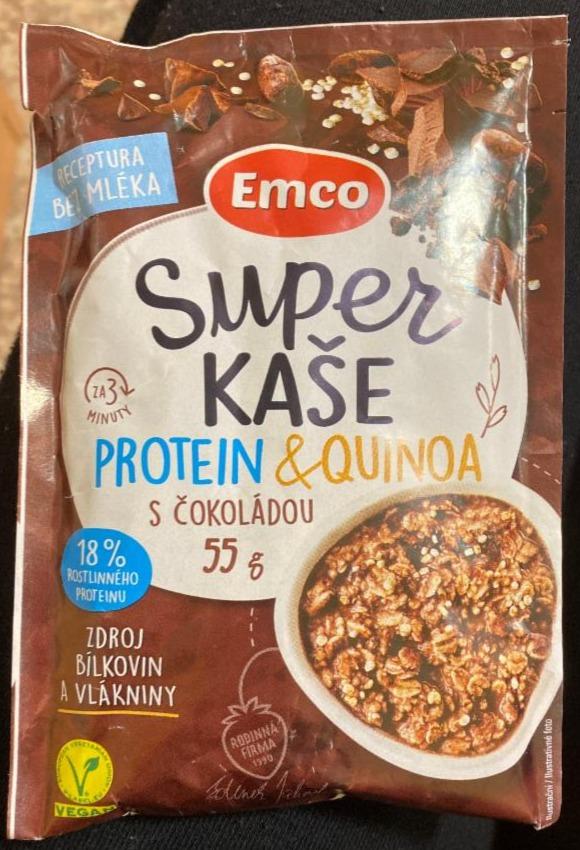 Képek - Super kaše protein & quinoa s čokoládou Emco