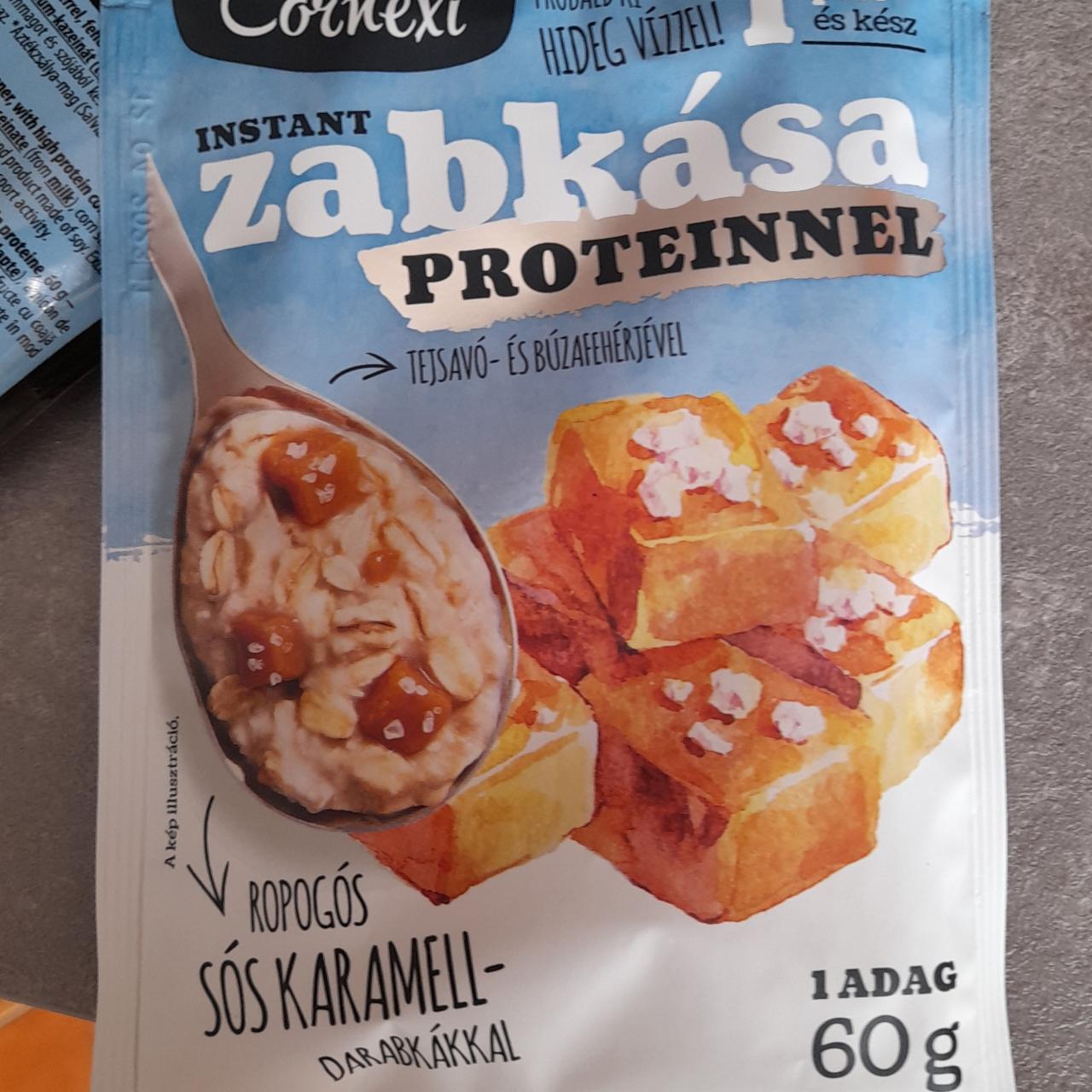 Képek - Cerbona Protein fehérjében gazdag sós karamell ízű zabkása édesítőszerrel 60 g