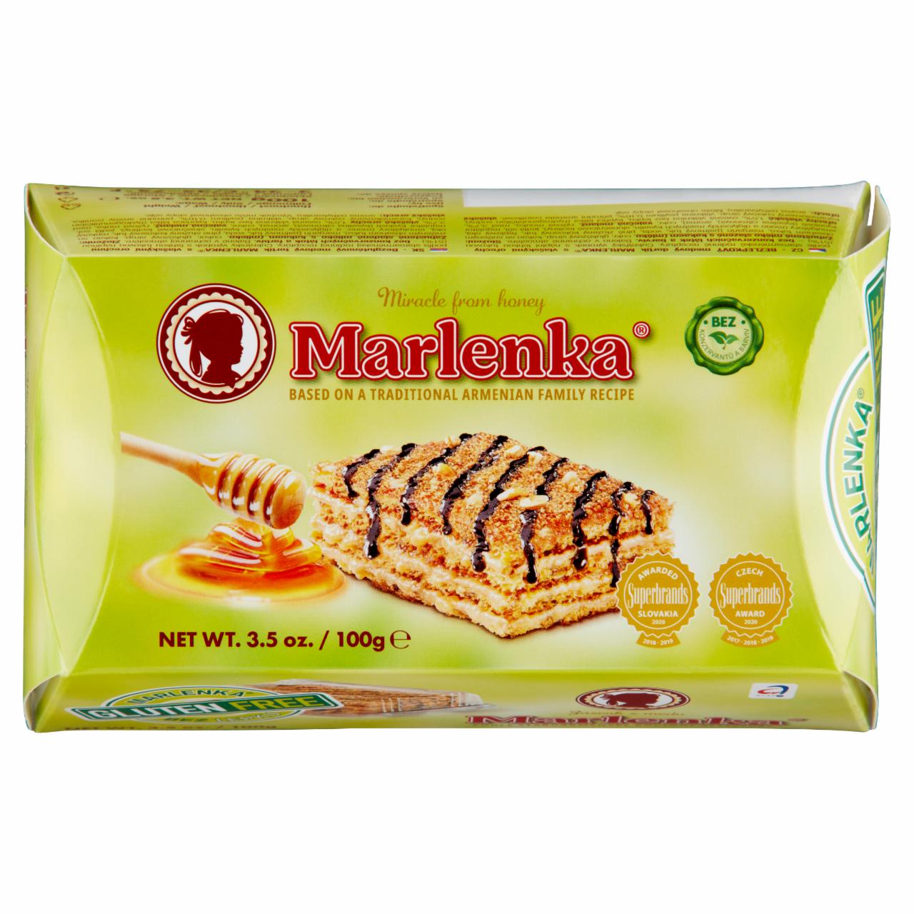 Képek - Marlenka gluténmentes mézes torta dióval 100 g