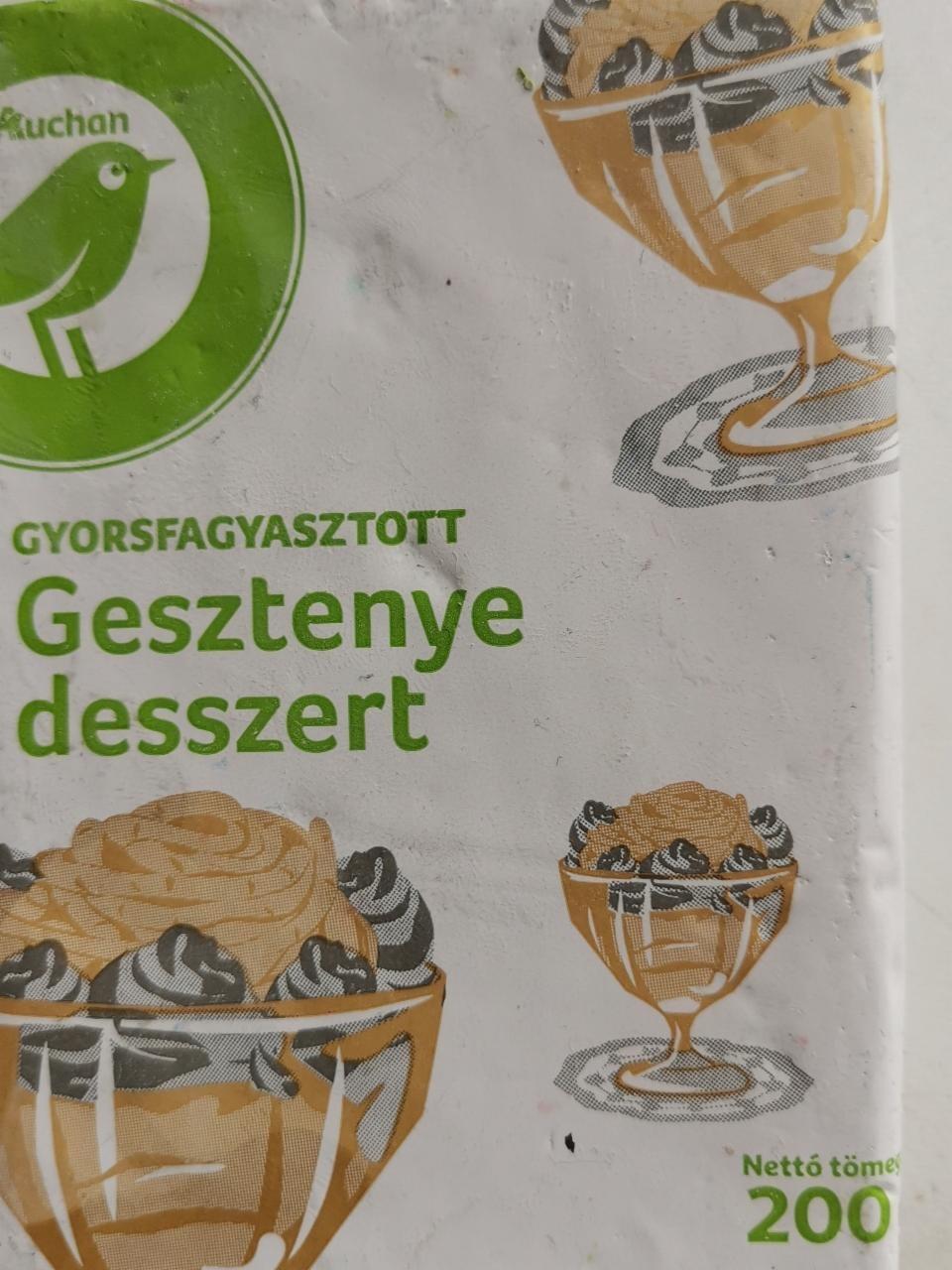 Képek - Gyorsfagyasztott gesztenye desszert Auchan