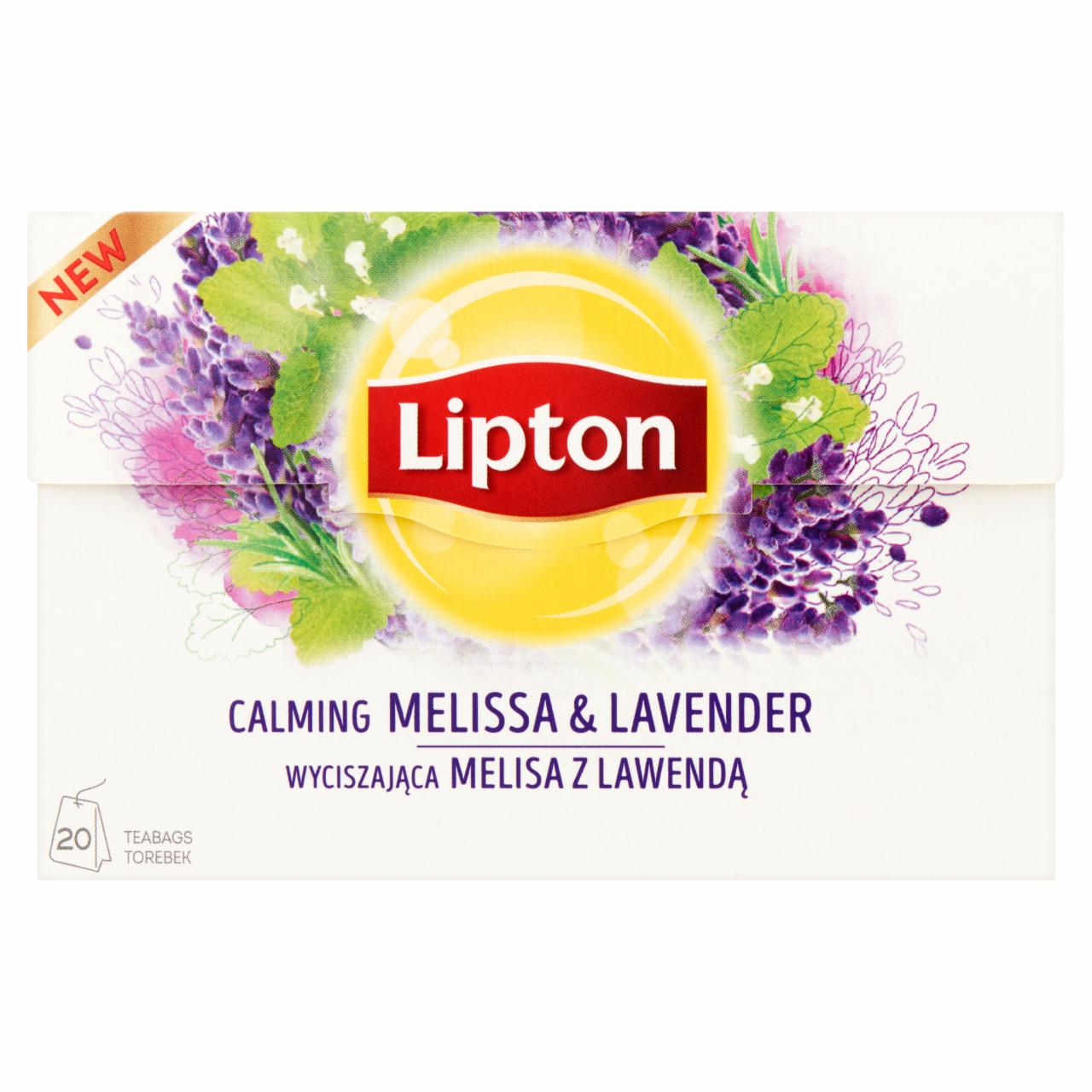 Képek - Lipton citromfű és levendula tea 20 filter 26 g
