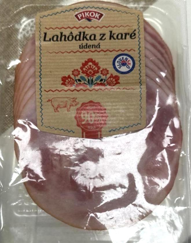 Képek - Lahôdka z karé údená 90% Pikok