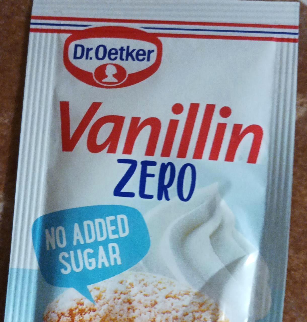 Képek - Vanillin Zero Dr.Oetker