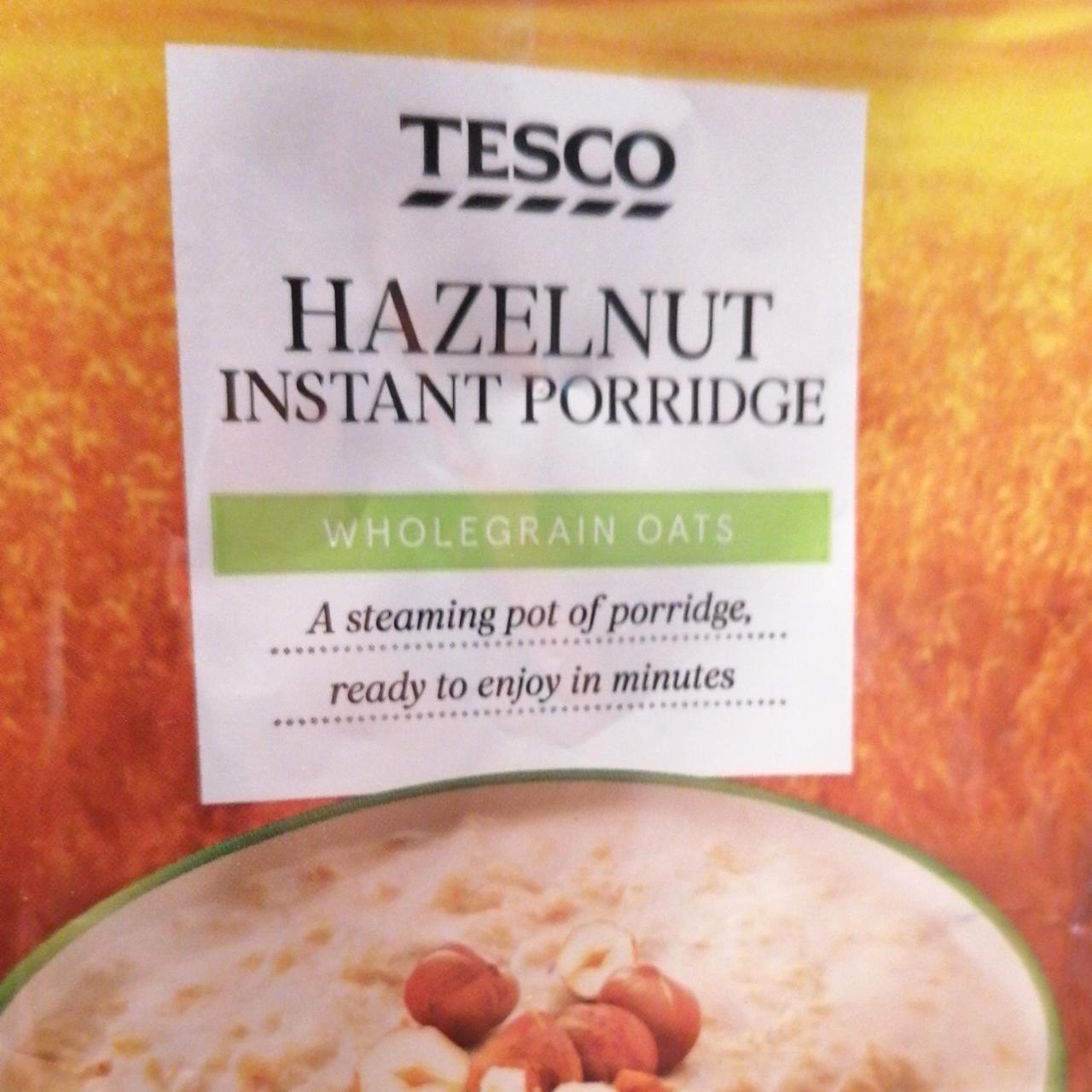 Képek - Hazelnut instant porridge Tesco