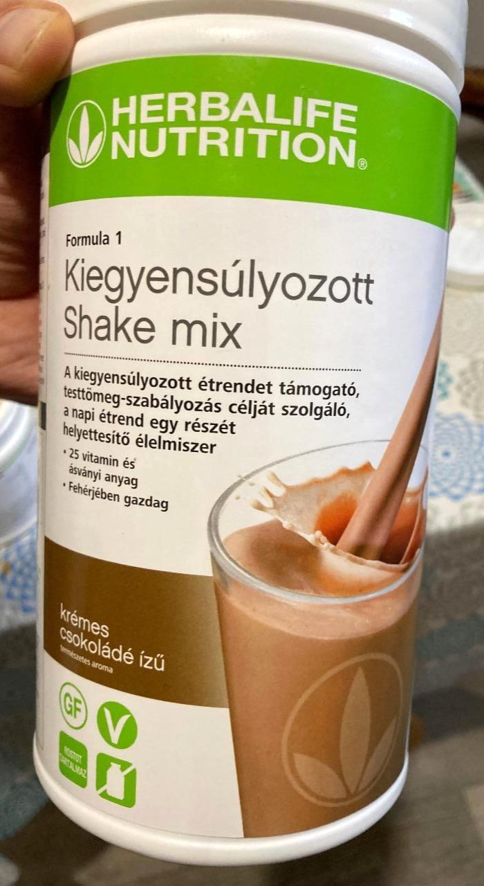 Képek - Kiegyensúlyozott Shake mix Krémes csokoládé ízű Herbalife