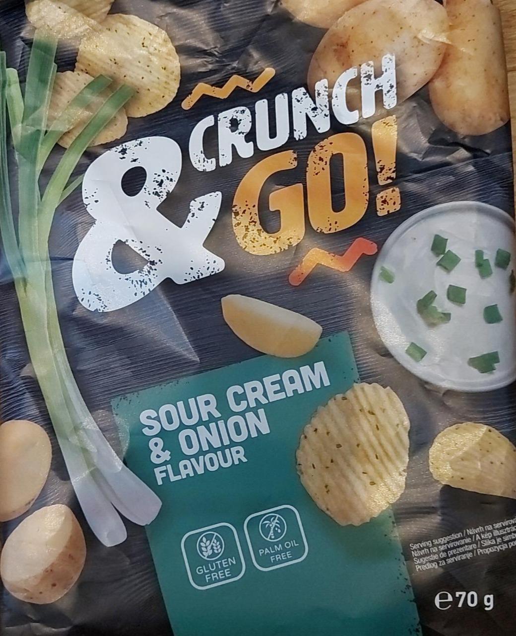 Képek - Sour cream & onion flavour Crunch & Go