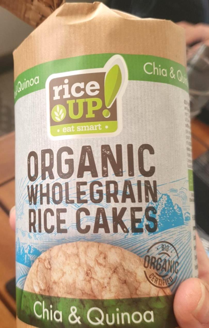 Képek - Puffasztott teljes kiőrlésű barna rizs szelet chia maggal és quinoával RiceUp!