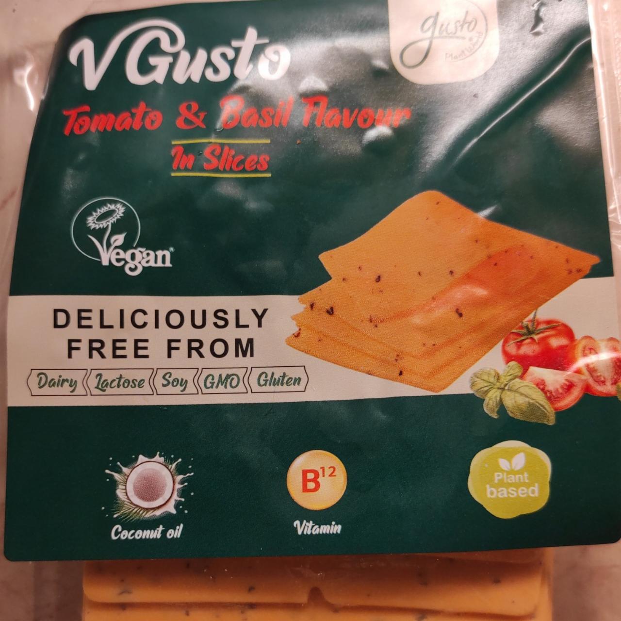 Képek - Tomato & Basil flavour in slices VGusto