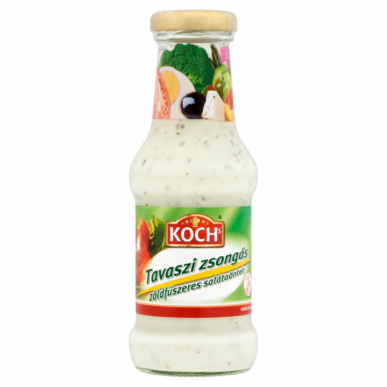 Képek - Koch's Tavaszi Zsongás zöldfűszeres salátaöntet 250 ml