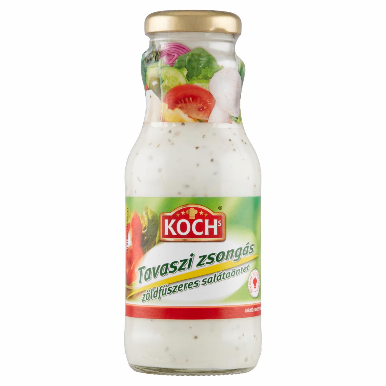 Képek - Koch's Tavaszi Zsongás zöldfűszeres salátaöntet 250 ml