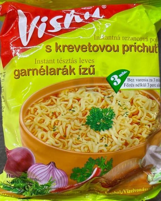 Képek - Garnélarák ízű instant tésztás leves Vishu