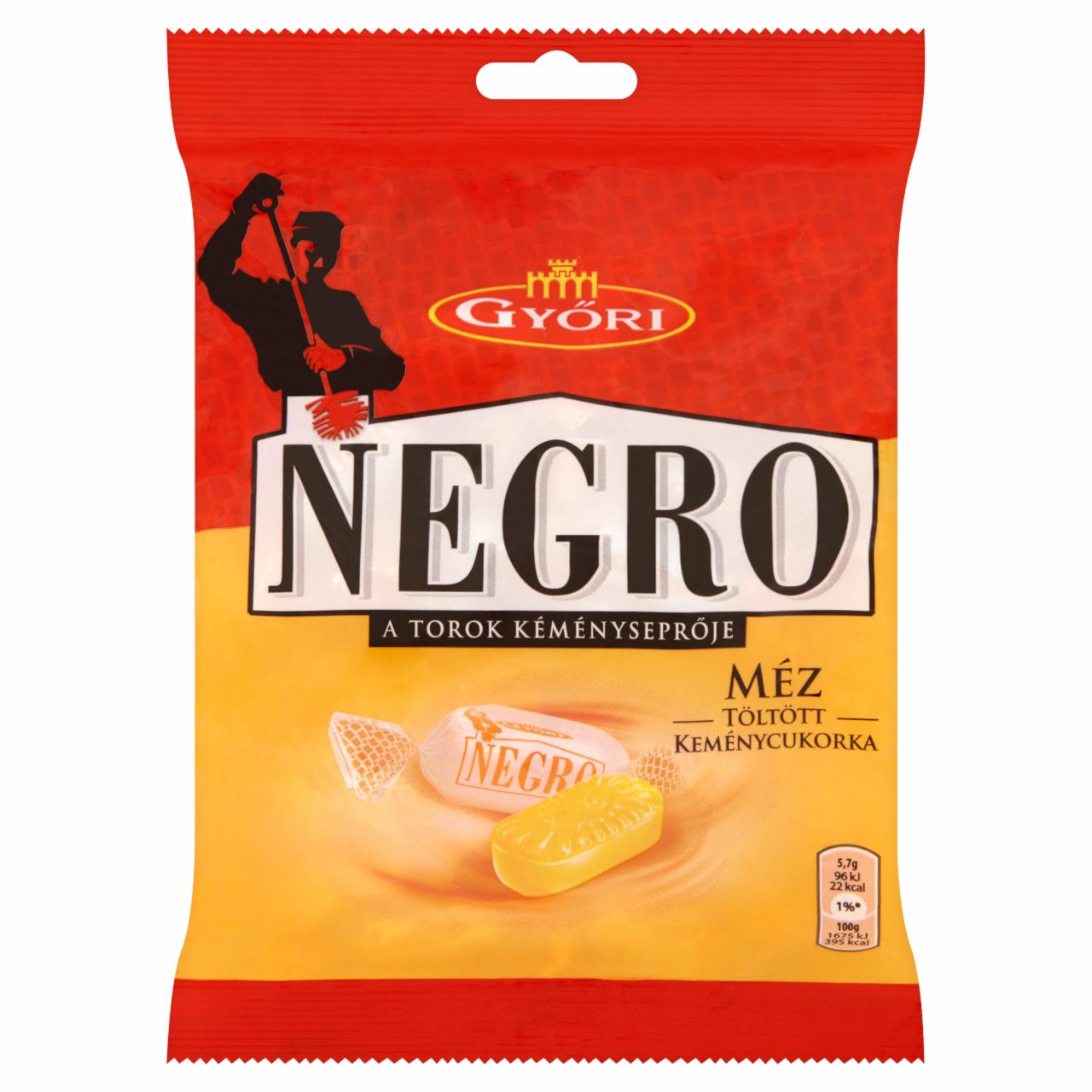 Képek - Győri Negro Classic töltött keménycukorka 159 g