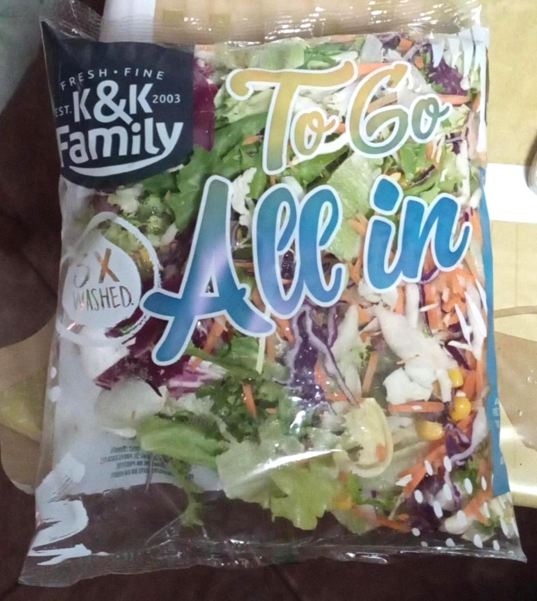 Képek - Family All In Mix friss salátakeverék 150 g