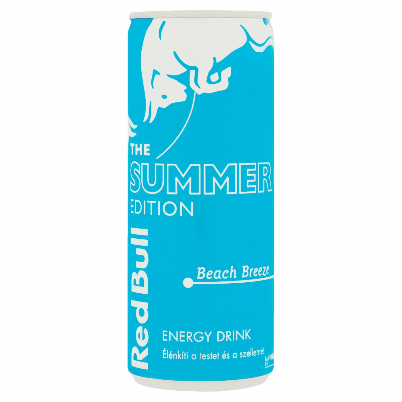 Képek - Red Bull The Summer Edition Beach Breeze energiaital 250 ml