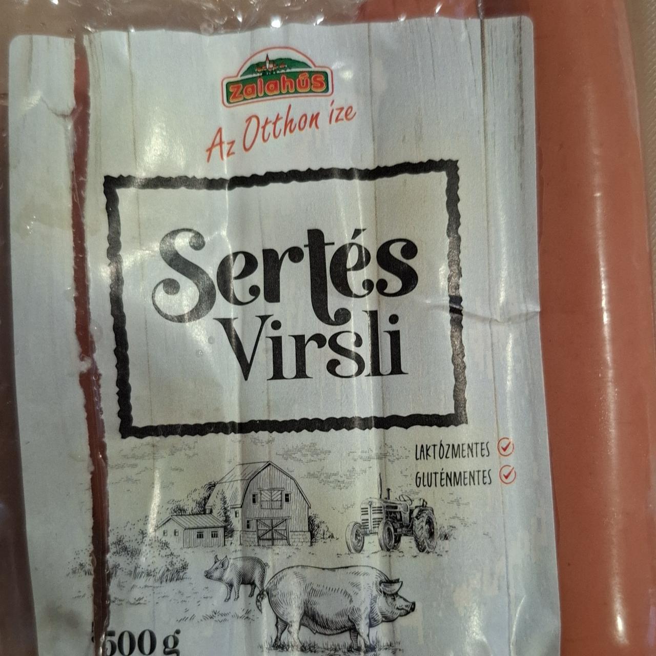 Képek - Sertés virsli Zalahús