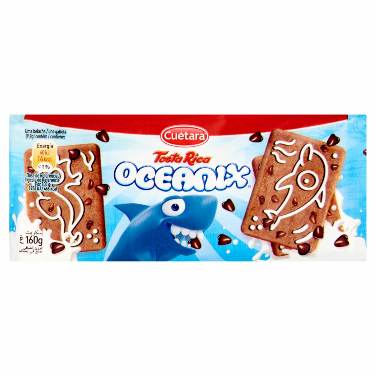 Képek - Oceanix Tosta Rica csokoládés keksz 160 g