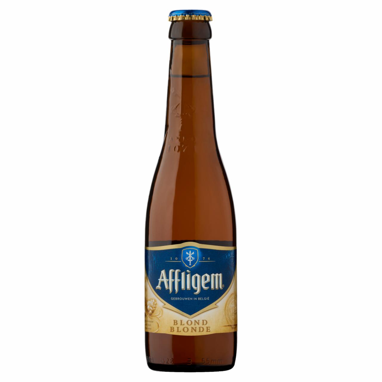 Képek - Affligem Blonde minőségi belga apátsági világos sör 6,7% 300 ml üveg