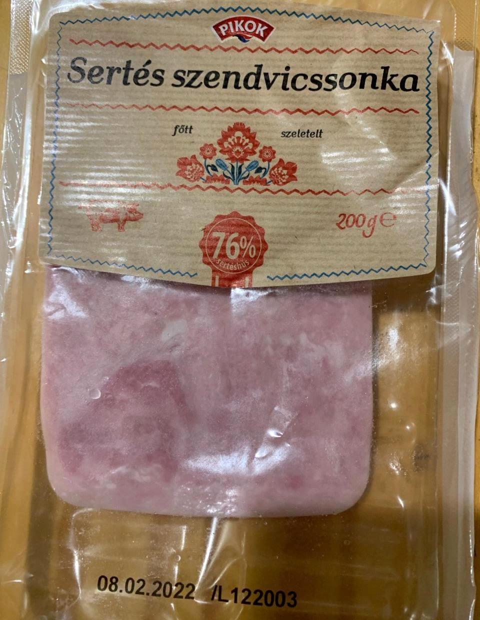 Képek - Sertés szendvicssonka Pikok