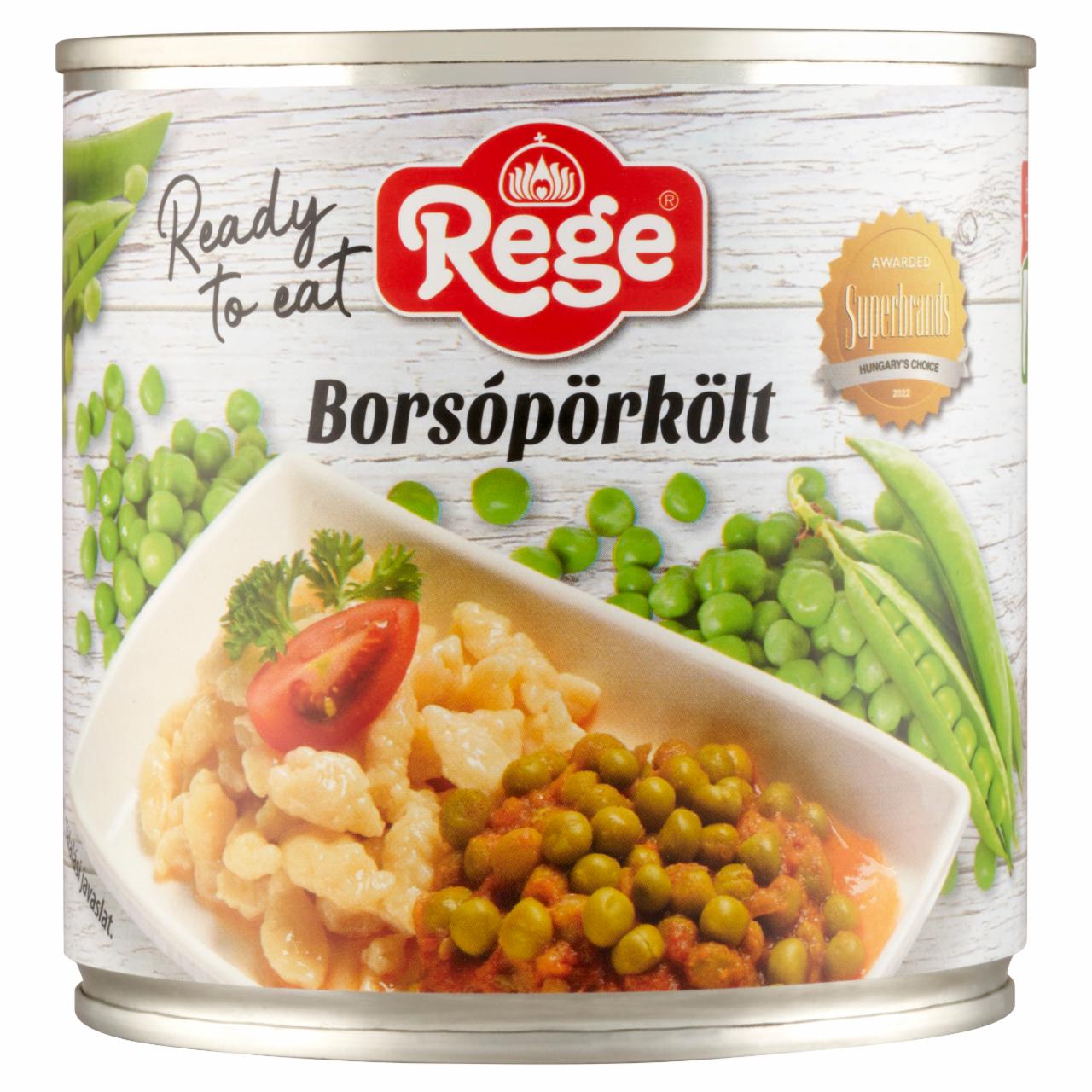 Képek - Rege borsópörkölt 420 g