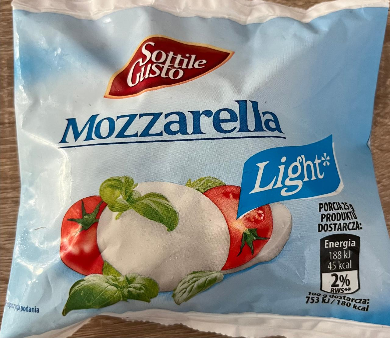Képek - Mozarella Light Sottile Gusto