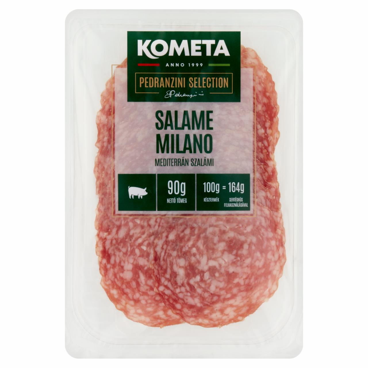 Képek - Kometa Salame Milano szeletelt mediterrán szalámi 90 g