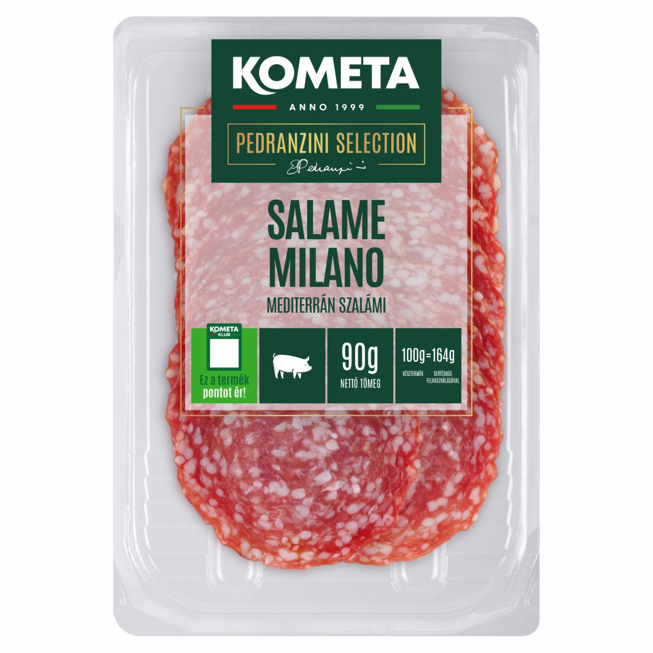 Képek - Kometa Salame Milano szeletelt mediterrán szalámi 90 g